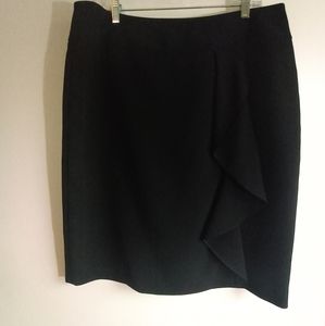 NWT KASPER Faux Wrap Skirt Sz:14